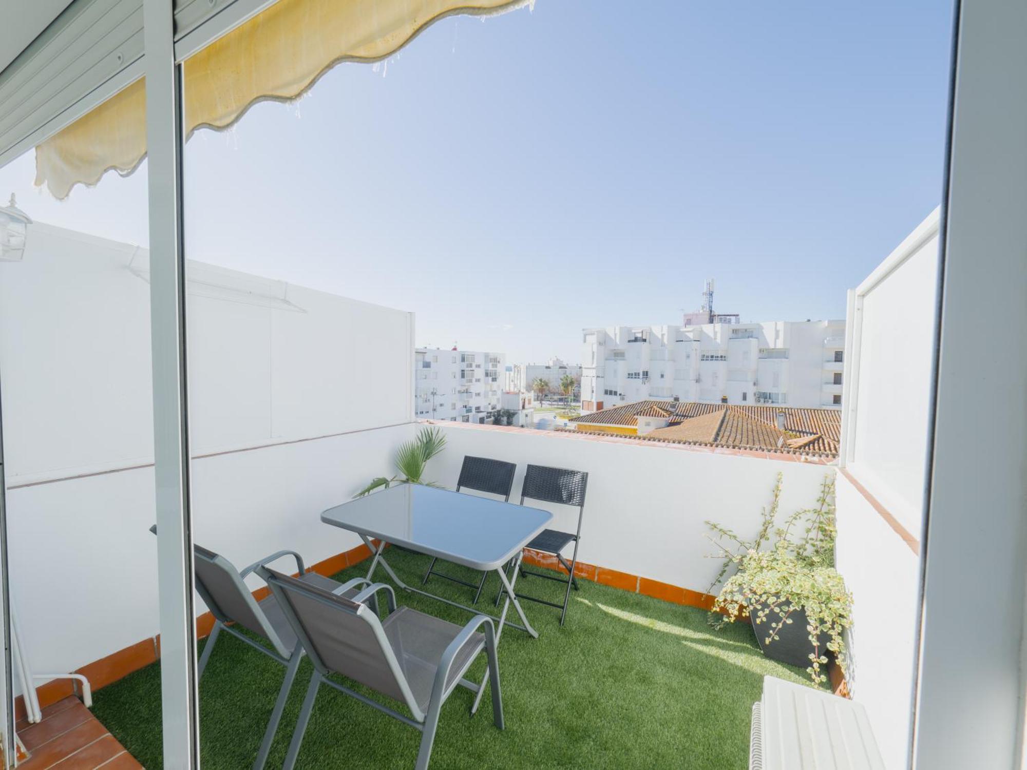 Apartamento Terraza A La Almadraba Барбате Екстериор снимка